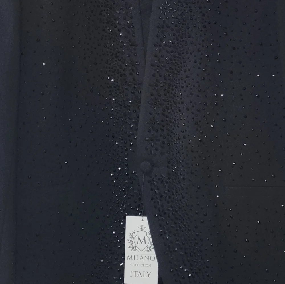 Milano Collection Men's Sequin Blazer NWT - Picture 3 of 12